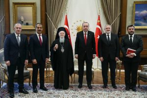 Συνάντηση του Οικουμενικού Πατριάρχου με τον Πρόεδρο της Τουρκικής Δημοκρατίας.