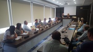 Σύσκεψη για την πρόληψη και την αντιμετώπιση πυρκαγιών στο Διοικητήριο Λακωνίας.
