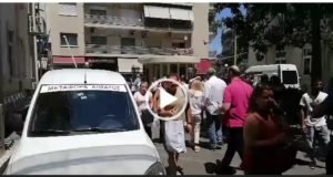 Αποκλειστικό Βίντεο την ώρα του Σεισμού από το Νοσοκομείο Αλεξάνδρα
