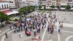 Νέο συλλαλητήριο κατά του υποχρεωτικού εμβολιασμού στην Σπάρτη