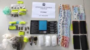 Συνελήφθησαν 3 άτομα για ναρκωτικά στη Λακωνία