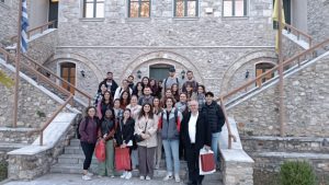 Επίσκεψη ομάδας φοιτητών στο Ινστιτούτου Έρευνας Βυζαντινού Πολιτισμού στον Μυστρά